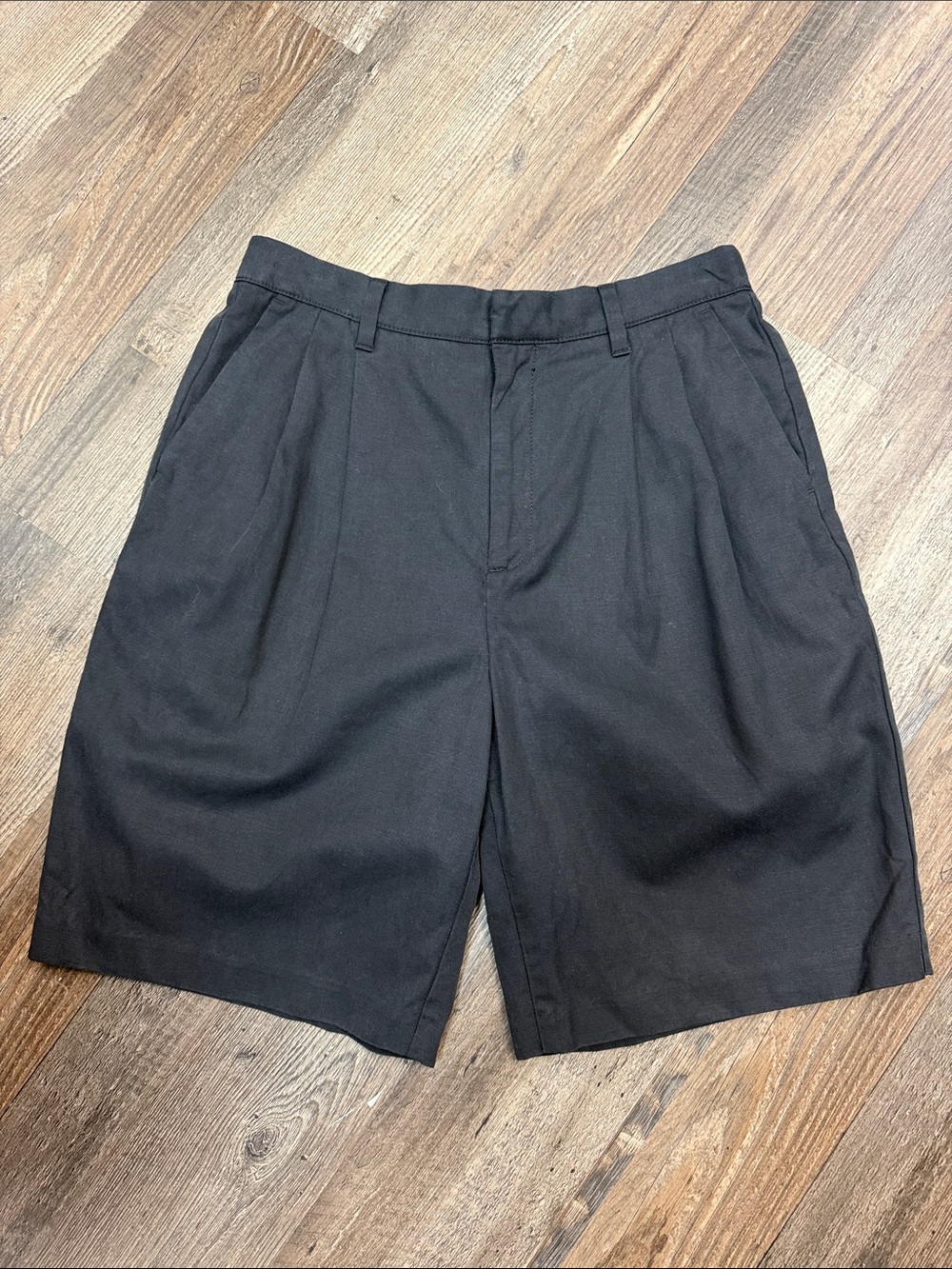 Madewell The Slouchy Shorts Cotton Linen Walking Bermuda Size 0